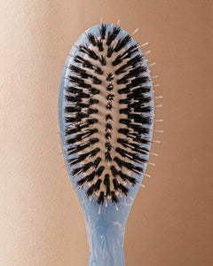 Roseanna x La Bonne Brosse N.02 La Petite Brosse Démêlante & Soin l'Indispensable Tie & Dye Bleu