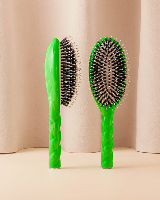 Roseanna x La Bonne Brosse N.03 La Brosse Cuir Chevelu Sensible l'Indispensable Douceur Tie & Dye Vert