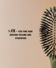 N.01 La Brosse Brillance & Soin l'Universelle Vert Amande
