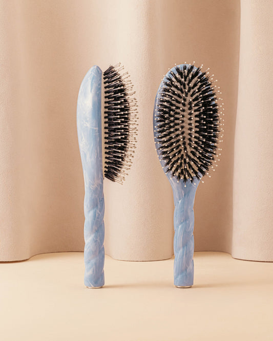Roseanna x La Bonne Brosse N.03 La Brosse Cuir Chevelu Sensible l'Indispensable Douceur Tie & Dye Bleu